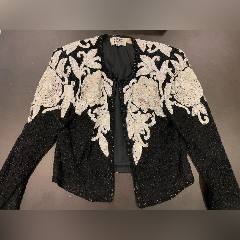 Niteline vintage sequin jacket Small